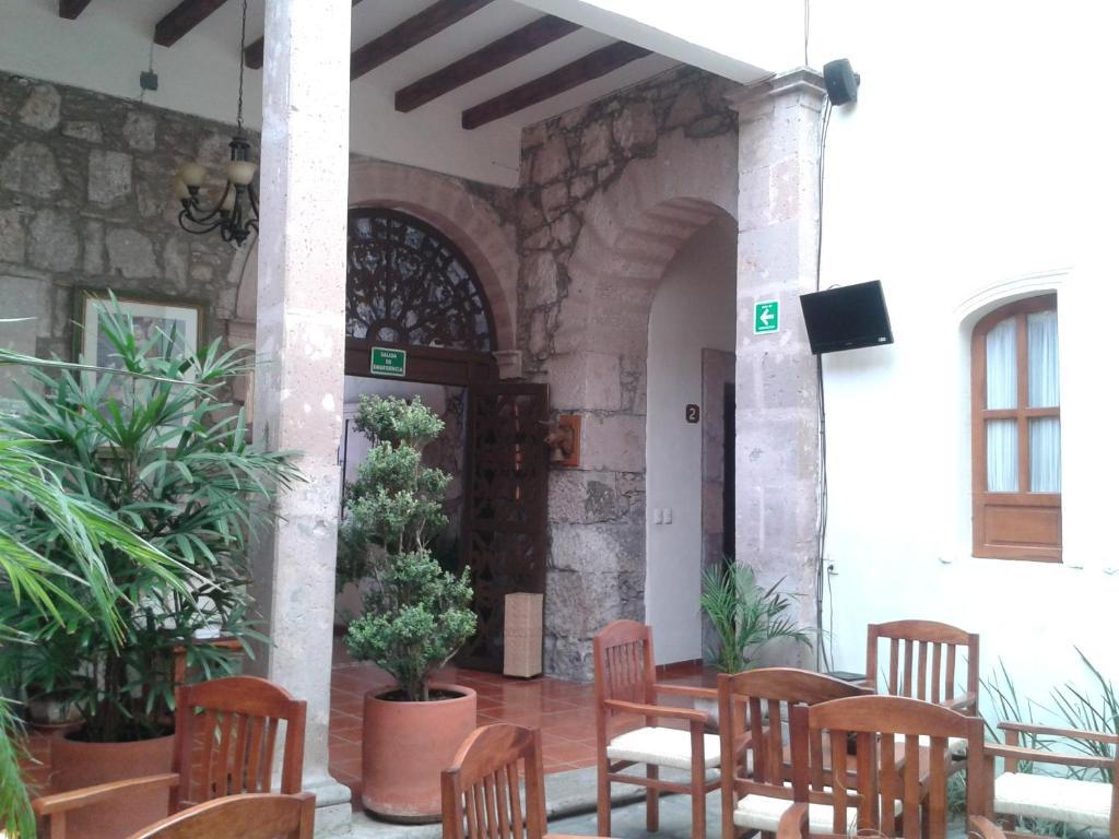 Hotel Refugio Agustino Морелия Екстериор снимка